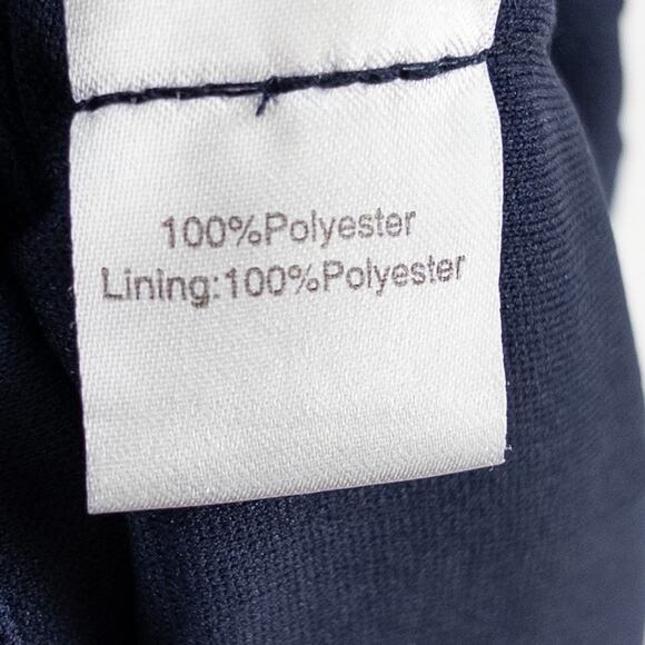 Robbie Bee Dress Size 6 Navy Blue Tank Sleeveless Midi Sundress Comfort Whimsy - Picture 6 of 10